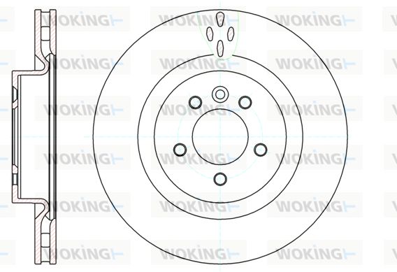 WOKING Jarrulevy D61149.10