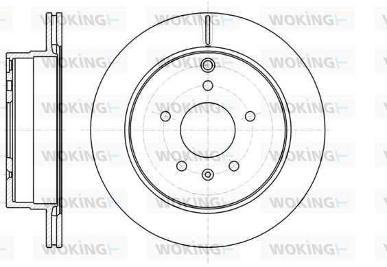 WOKING Jarrulevy D61182.10