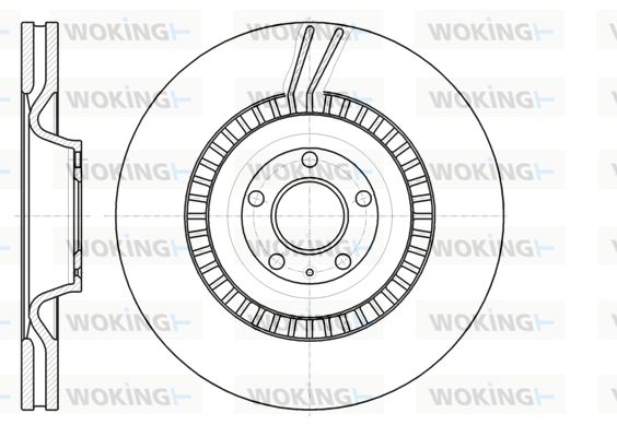 WOKING Jarrulevy D61238.10