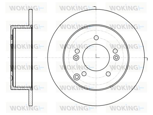 WOKING Jarrulevy D61293.00