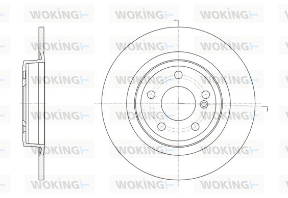 WOKING Jarrulevy D61578.00