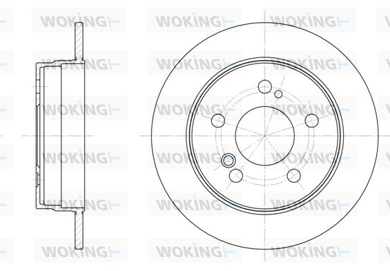 WOKING Jarrulevy D6194.00