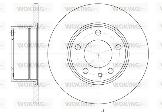 WOKING Jarrulevy D6312.00