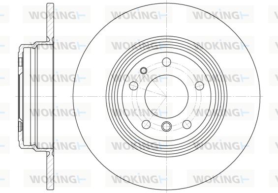 WOKING Jarrulevy D6510.00