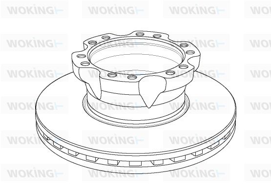 WOKING Jarrulevy NSA1154.20