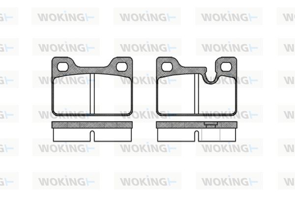 WOKING Jarrupala, levyjarru P0133.00