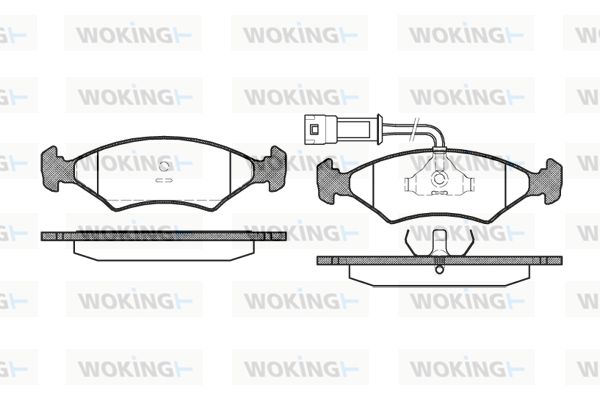 WOKING Jarrupala, levyjarru P0193.22