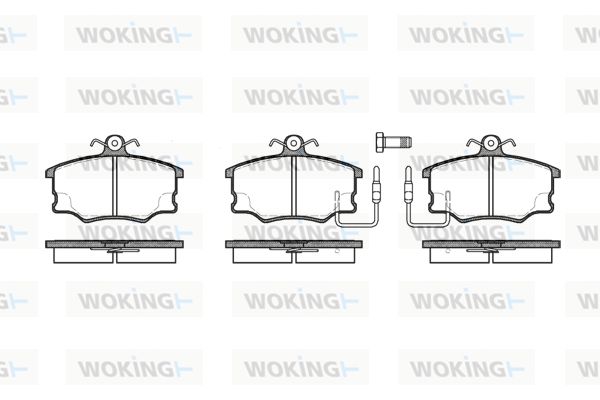 WOKING Jarrupala, levyjarru P0463.32