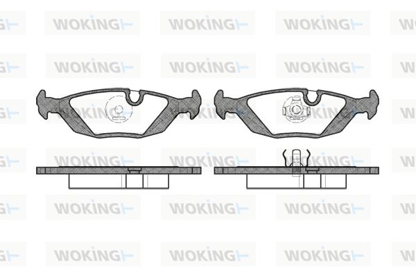 WOKING Jarrupala, levyjarru P0553.10