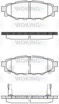 WOKING Jarrupala, levyjarru P10363.22