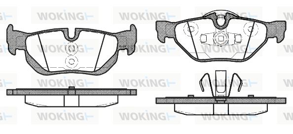 WOKING Jarrupala, levyjarru P10453.10