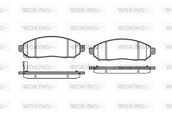 WOKING Jarrupala, levyjarru P10623.01