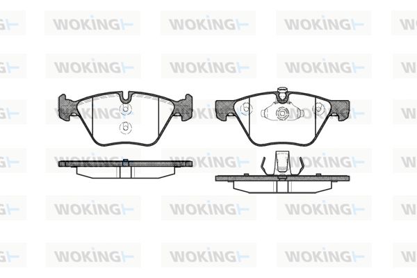 WOKING Jarrupala, levyjarru P11523.00