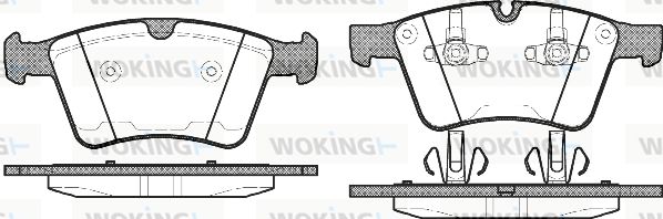 WOKING Jarrupala, levyjarru P12703.00