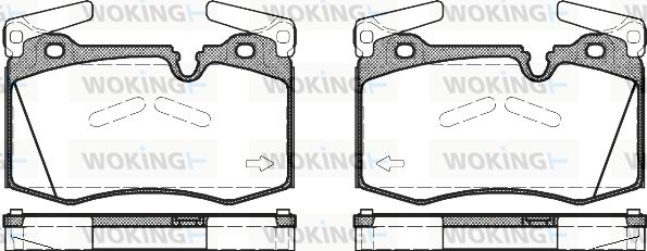 WOKING Jarrupala, levyjarru P12743.00