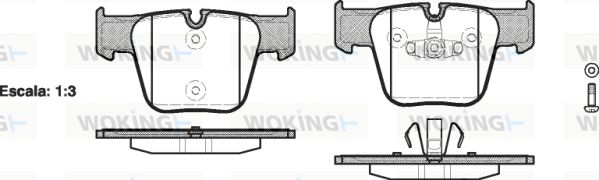 WOKING Jarrupala, levyjarru P13183.00