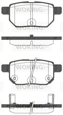 WOKING Jarrupala, levyjarru P13863.22