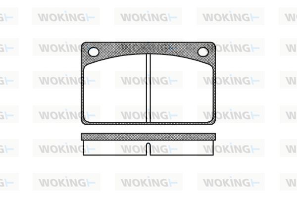 WOKING Jarrupala, levyjarru P1423.00