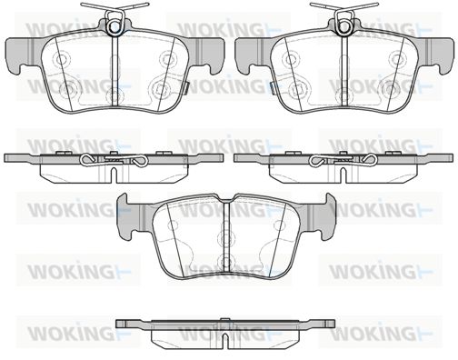 WOKING Jarrupala, levyjarru P14513.12