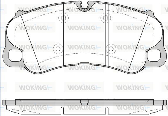 WOKING Jarrupala, levyjarru P14953.10