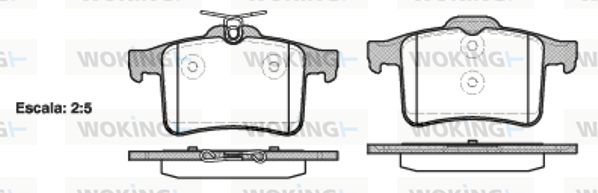 WOKING Jarrupala, levyjarru P15283.00