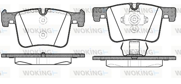 WOKING Jarrupala, levyjarru P15573.00