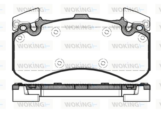 WOKING Jarrupala, levyjarru P15633.00