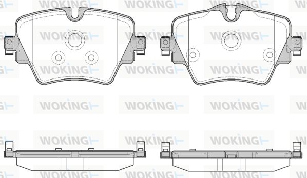 WOKING Jarrupala, levyjarru P17253.08