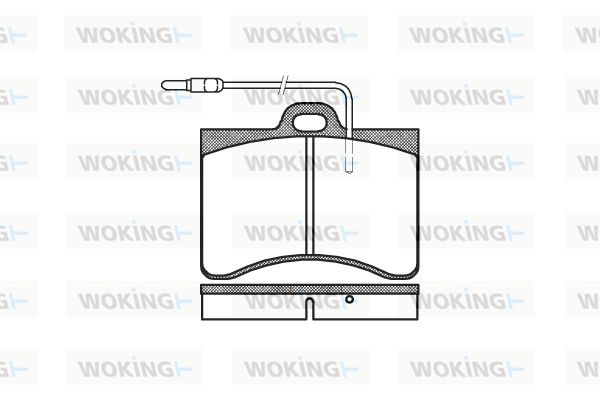 WOKING Jarrupala, levyjarru P1863.04