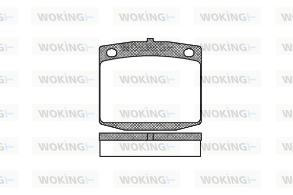 WOKING Jarrupala, levyjarru P1953.10