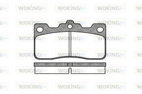 WOKING Jarrupala, levyjarru P2263.00