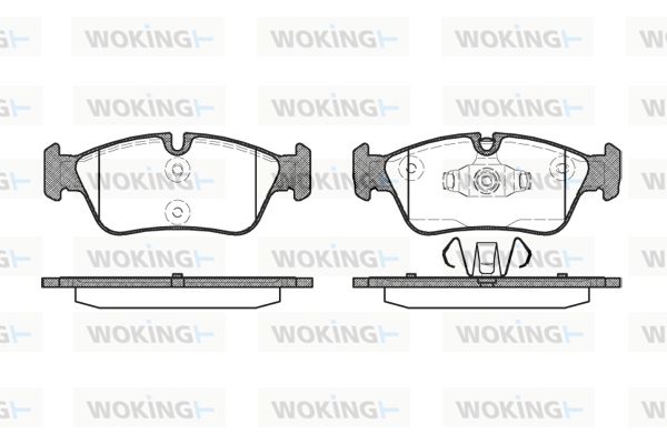 WOKING Jarrupala, levyjarru P2843.60