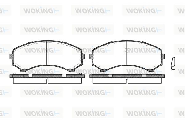 WOKING Jarrupala, levyjarru P2963.00