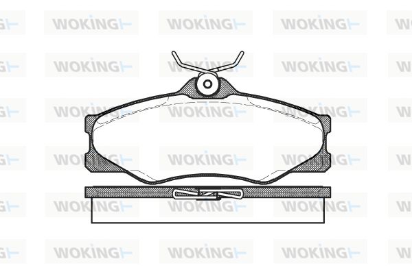 WOKING Jarrupala, levyjarru P3233.00