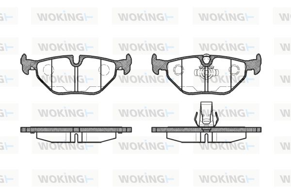 WOKING Jarrupala, levyjarru P3653.15