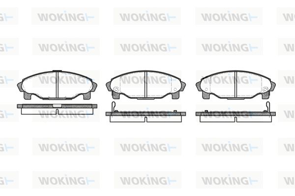 WOKING Jarrupala, levyjarru P4013.02