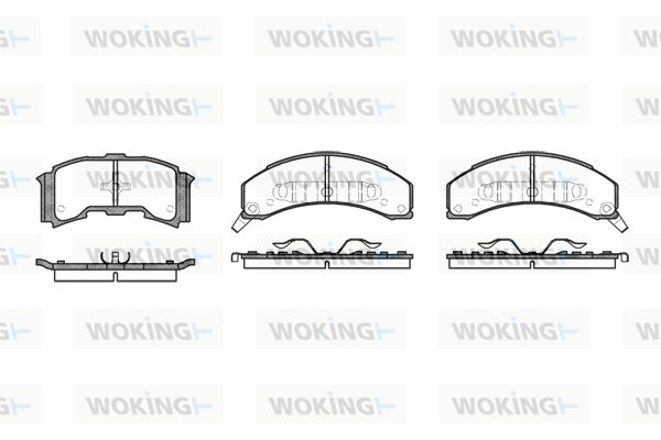 WOKING Jarrupala, levyjarru P4593.00