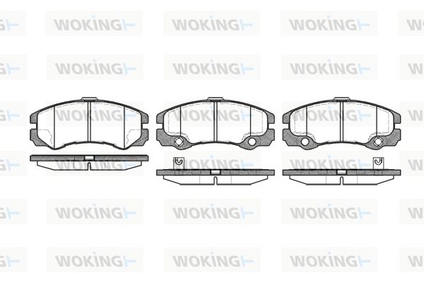 WOKING Jarrupala, levyjarru P5253.32