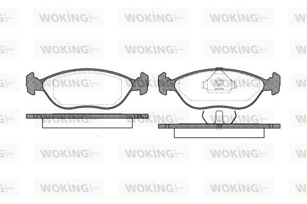 WOKING Jarrupala, levyjarru P5443.00