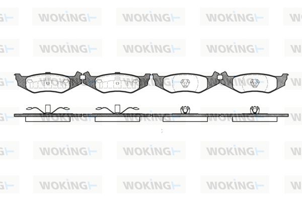 WOKING Jarrupala, levyjarru P5933.00