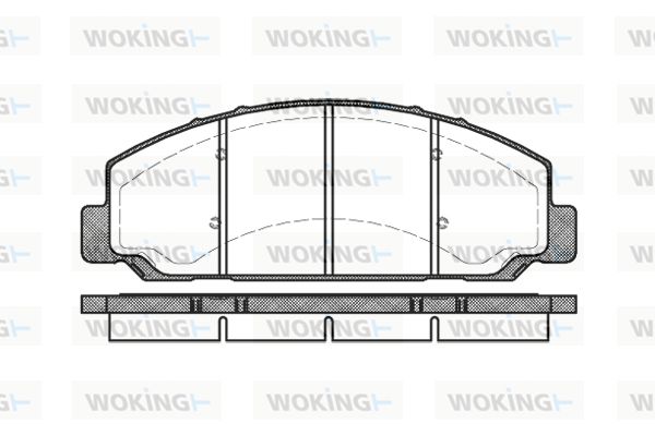 WOKING Jarrupala, levyjarru P6643.00