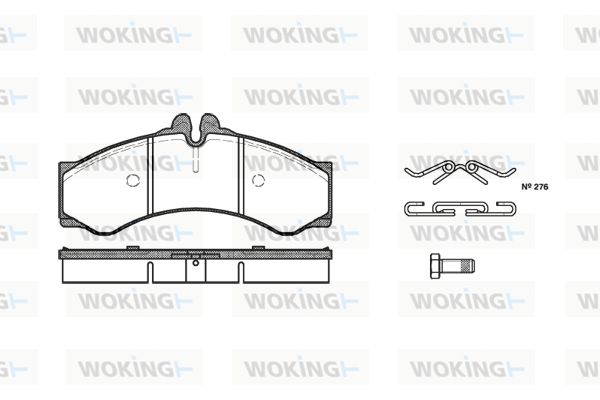 WOKING Jarrupala, levyjarru P7143.00