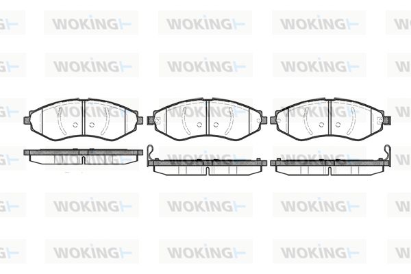 WOKING Jarrupala, levyjarru P7453.22