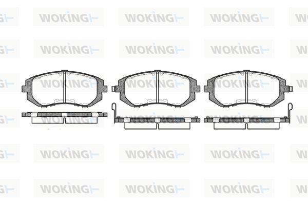 WOKING Jarrupala, levyjarru P8513.02