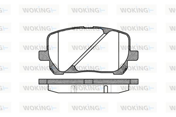 WOKING Jarrupala, levyjarru P8543.00