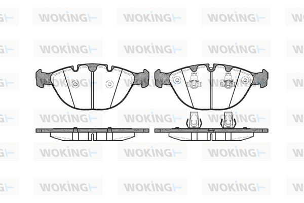 WOKING Jarrupala, levyjarru P8583.00