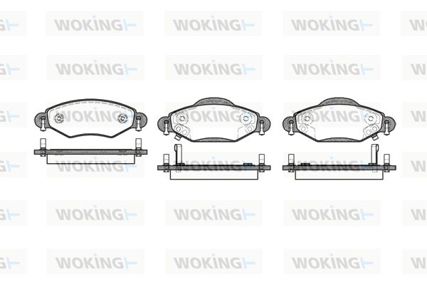 WOKING Jarrupala, levyjarru P8783.02