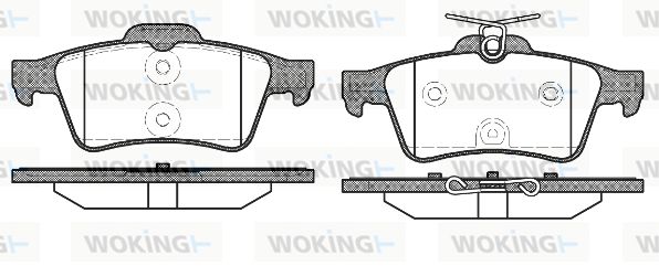 WOKING Jarrupala, levyjarru P9423.40