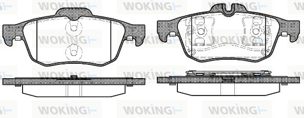 WOKING Jarrupala, levyjarru P9423.60