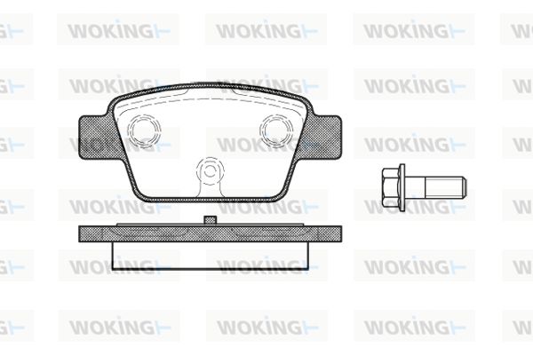 WOKING Jarrupala, levyjarru P9613.00